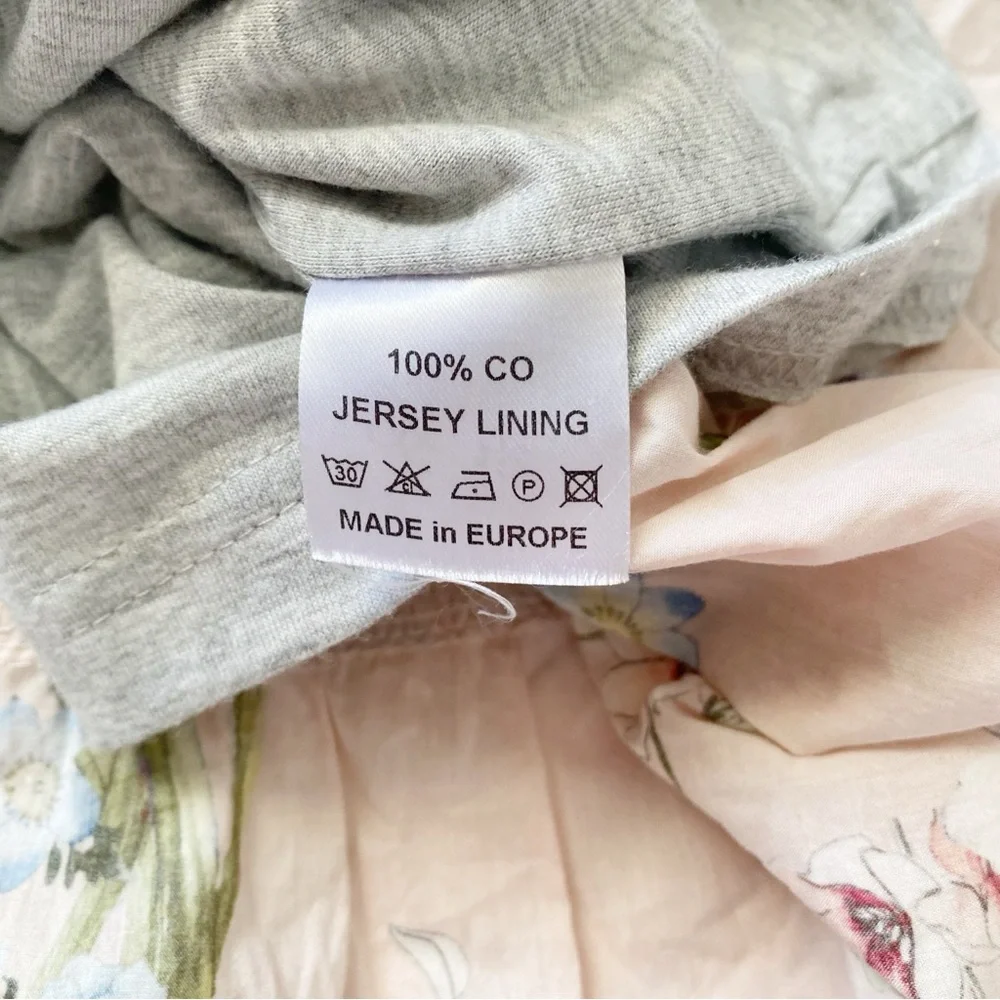 Christina Rohde Dress Rosa Multi Flower Long Sleeved Lined Girls size 6 y